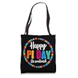 Happy Pi Day Pie Funny Math Coach Teacher Pi Day Lover Nerdy Tote Bag