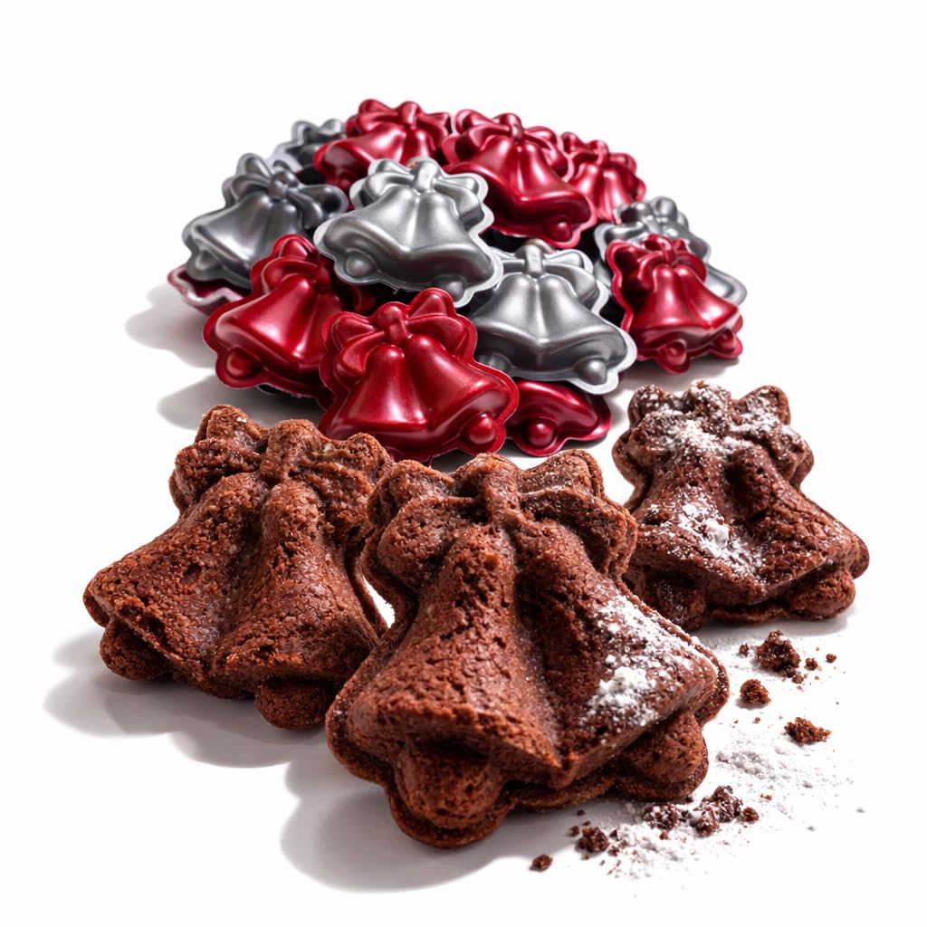 CULIMI Teglia per mini torte - Angelo, Set di 20 pezzi, teglia-forno stampo-torta stampo-dolci teglia-muffin stampo-muffin teglia-dolci stampo-cupcake teglia-pancake, rivestimento antiaderente