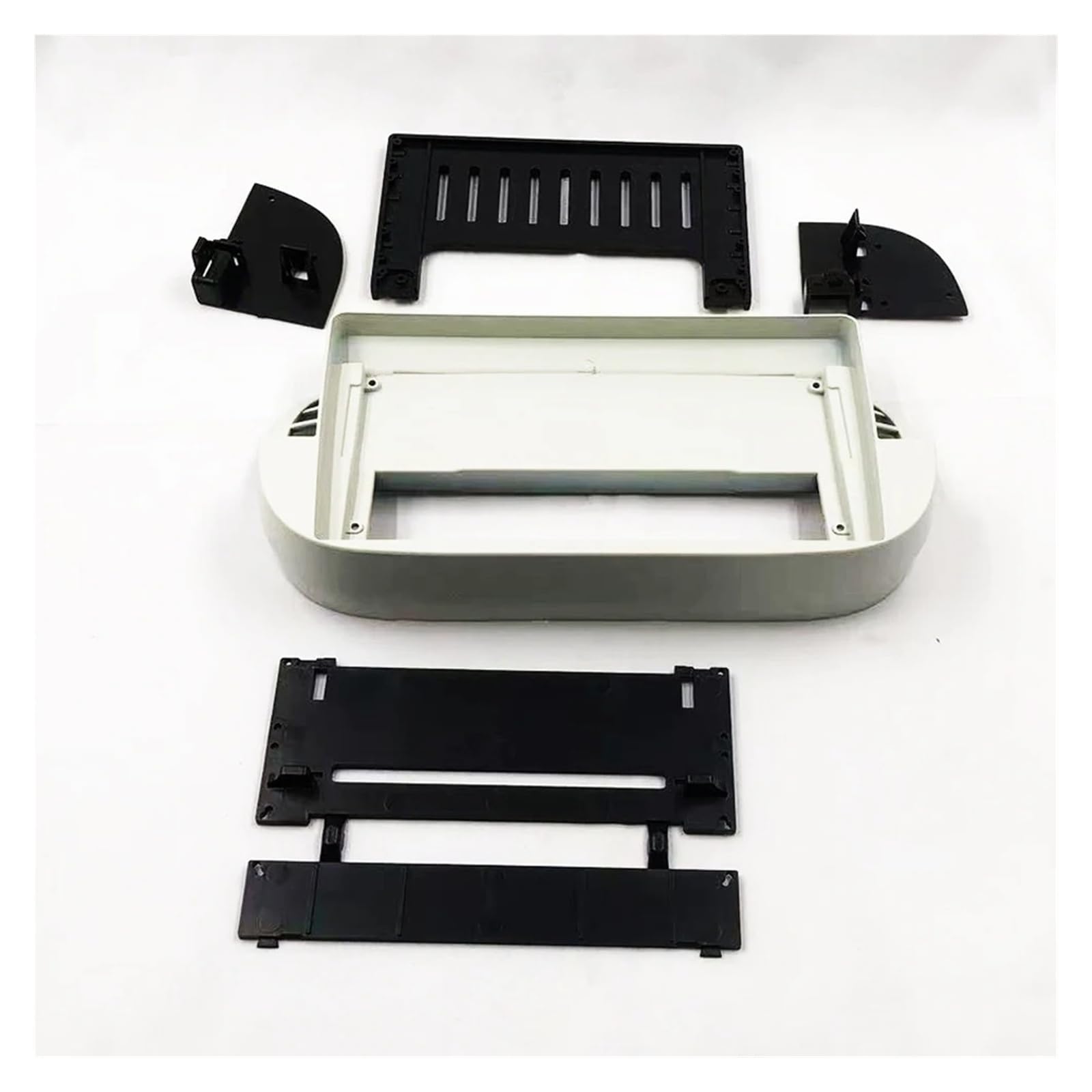 Mascherina Autoradio Cornice Stereo Autoradio Fasce Telaio 9 Pollici 1DIN Stereo Pannello Cablaggio Cavo Alimentazione Adattatore Decoder Canbus per Fiat 500 312/FF 2010-2015