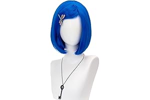 Blue Coraline Wig