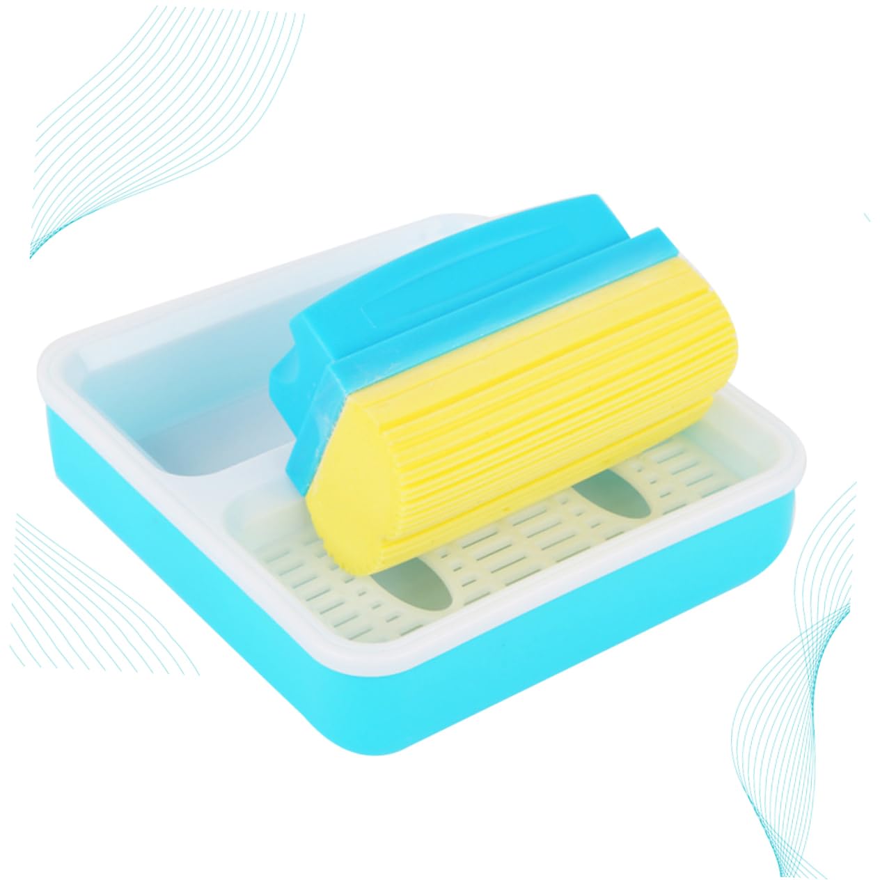Housoutil 1 Juego Limpiador Profesional de Borrador de Pizarra Set de Limpieza para Tiza Eraser de Marcadores Compacto y de Usar