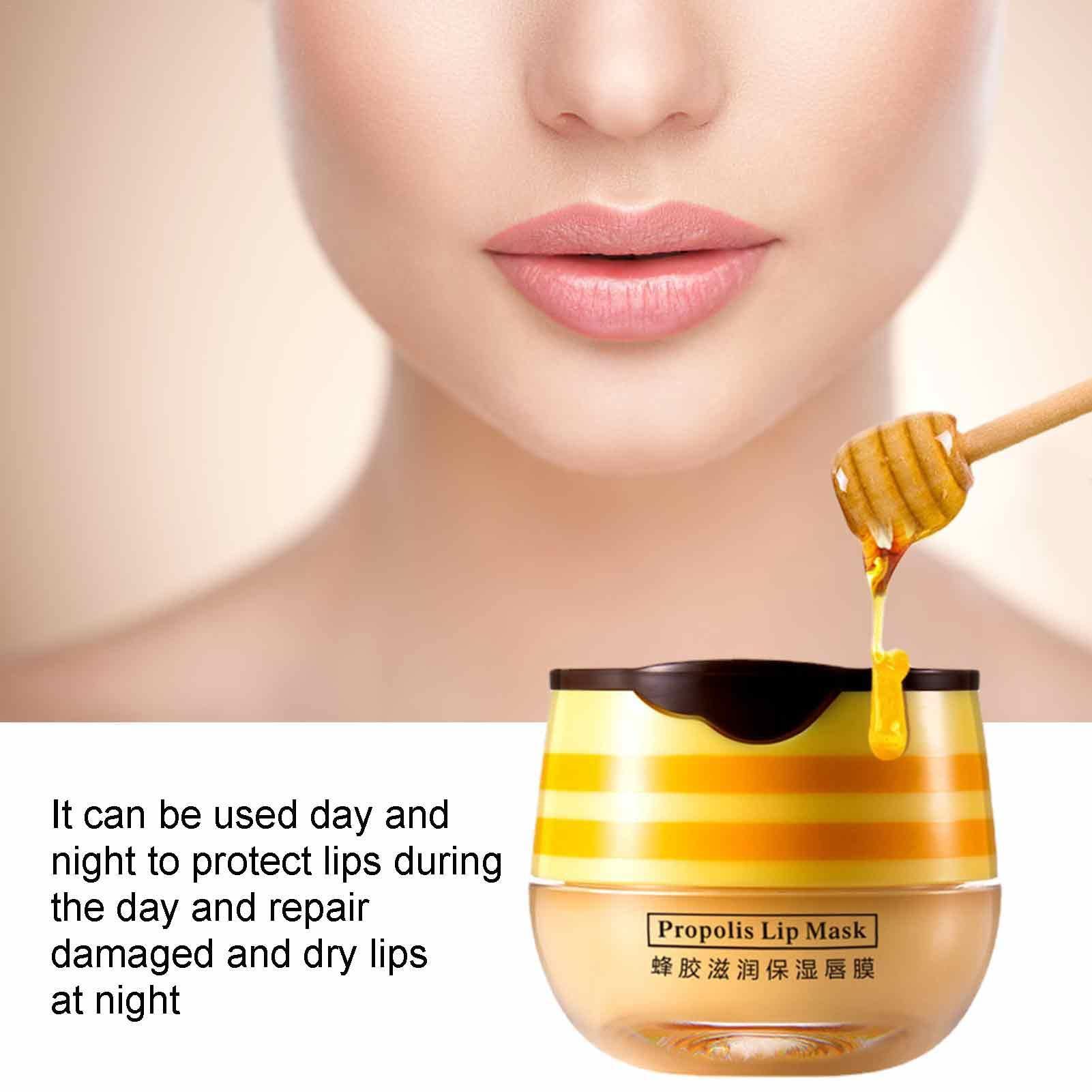 Bienenbalsam Lippenbalsam Honigtopf – Honig & Erdbeere Mit Propolis Für Geschmeidige Lippen