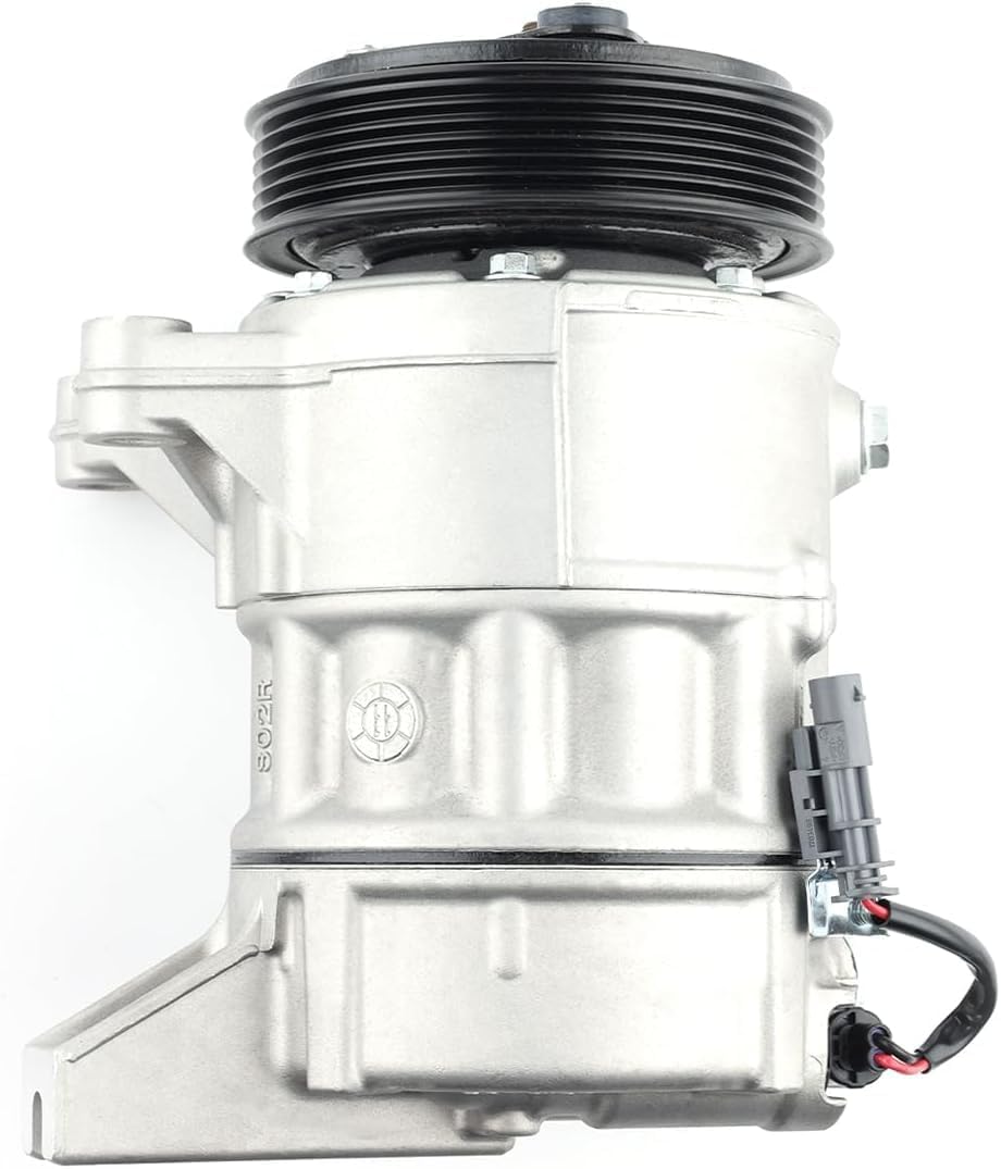 Air Condition AC Compressor with A/C Clutch Compatible with CO-22224C Fits for Compatible with B-uick LaCrosse 2012 3.6L, C-adillac SRX 2012-2013, S-RX 2014-2016 AC Compressor