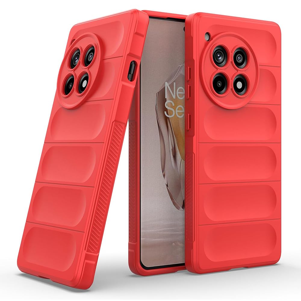 amazon basics Mobile Cover for OnePlus 12R 5G | Full Camera Protection | Liquid Silicon Case | Flexible Bumper Case for OnePlus 12R 5G (Red) (B0D1MLPZVQ) Amazon Price History, Amazon Price Tracker