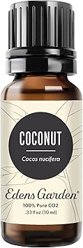 Edens Garden Coconut CO2 Essential Oil- 100% Pure Premium Grade, Undiluted, Natural, Therapeutic, Aromatherapy, The Best for Diffuser, Skin, Face, Hair 10 ml .33 fl oz