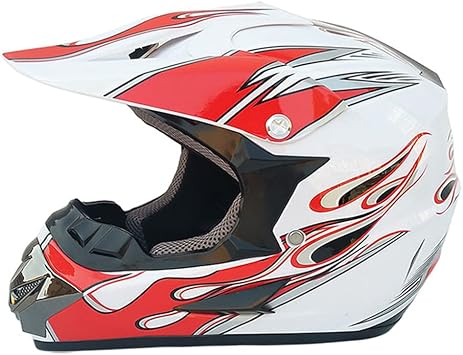 Motocross Helmet Youth Kids Adults Offroad Full Face Helmets Motorcycle for Dirt Bike MX DH ATV - 3 Gift
