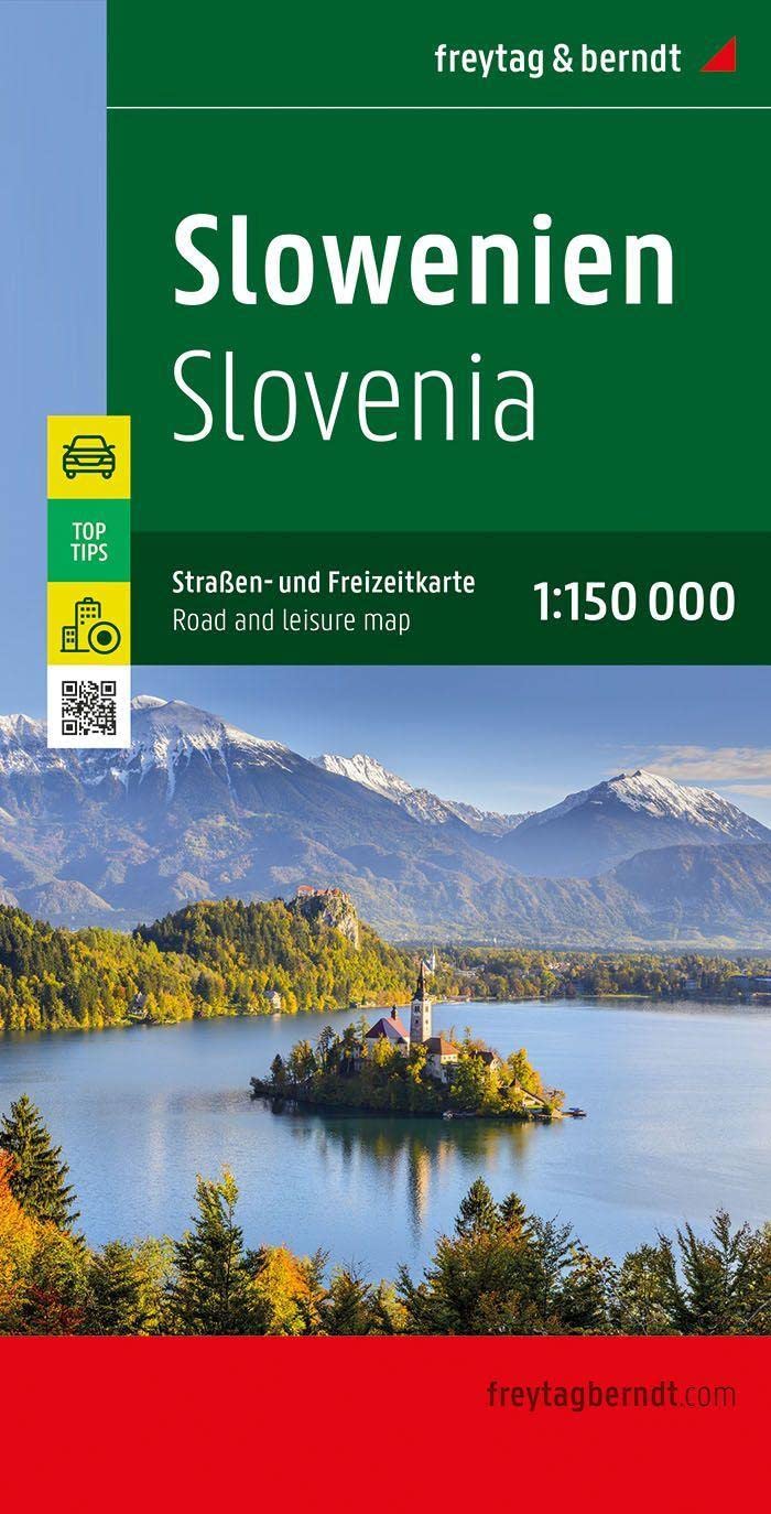 Slovenia - Road and Leisure Map (F&B Wegenkaarten)