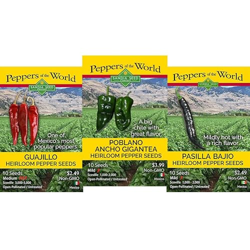 Holy Trinity three pepper seeds package image