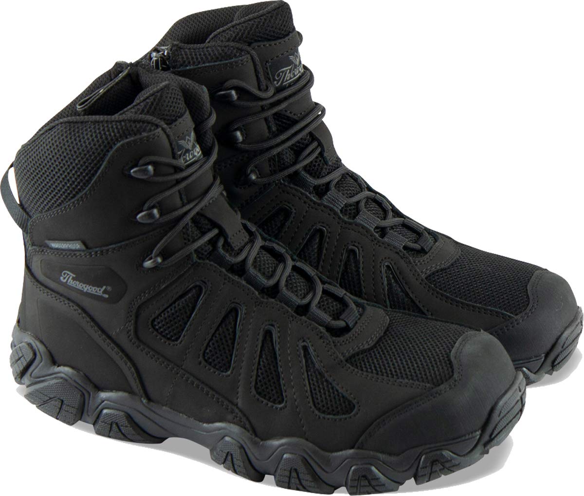 Thorogood Men's Crosstrex Series - 6" BBP Waterproof, Side Zip Composite Safety Toe Hiker Boot