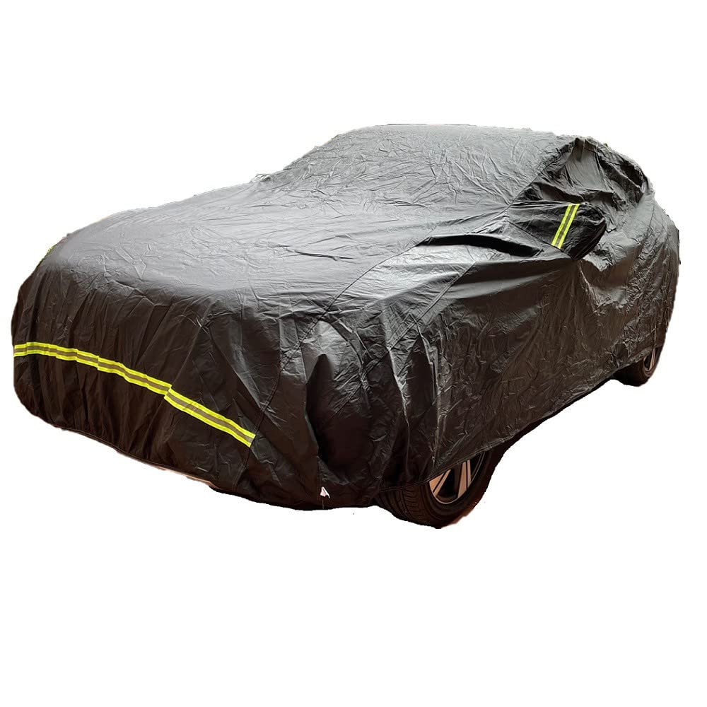 COMPATIBILE CON FORD Fiesta 1.0 Ecoboost 5p. ST-Line TELO COPRIAUTO FELPATO IMPERMEABILE ANTIGELO MUFFA ANTIGRAFFIO TG. M 432X185X120CM COVER PER AUTO CON ZIP LATERALE