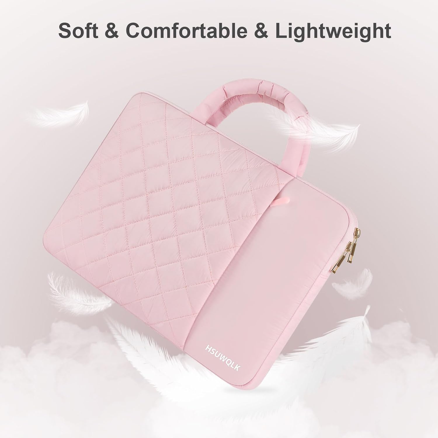 Puffy Laptop Sleeve 13.3 inch,13-14 inch Laptop Handbags for Women image 5