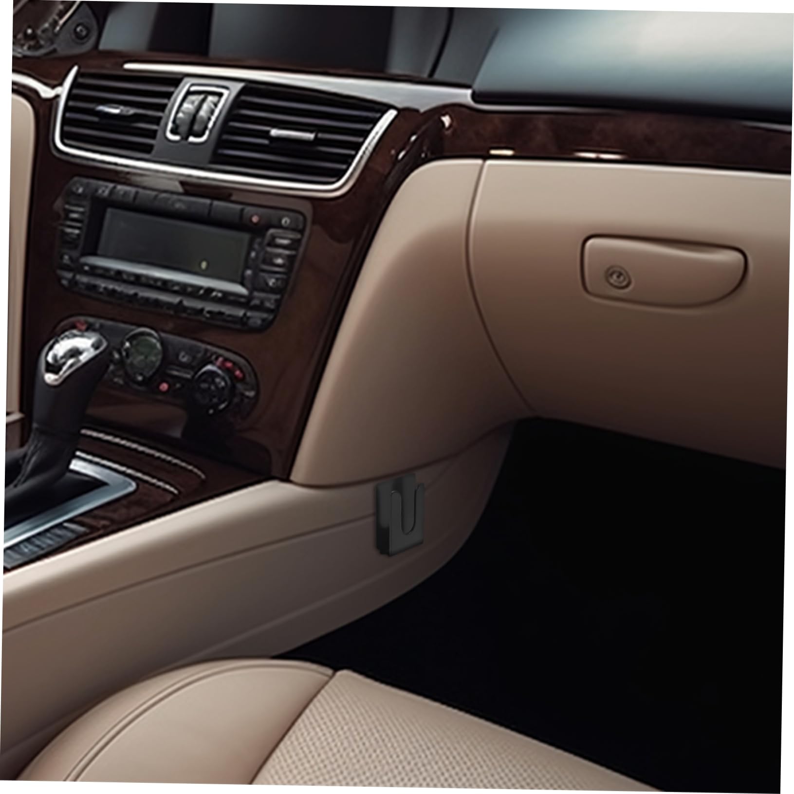 SUPVOX 2Pcs Microphone Holders for Car Durable Automotive Mic Hangers Clips Compact Design for Compatible with Microphones for Recording Accessories