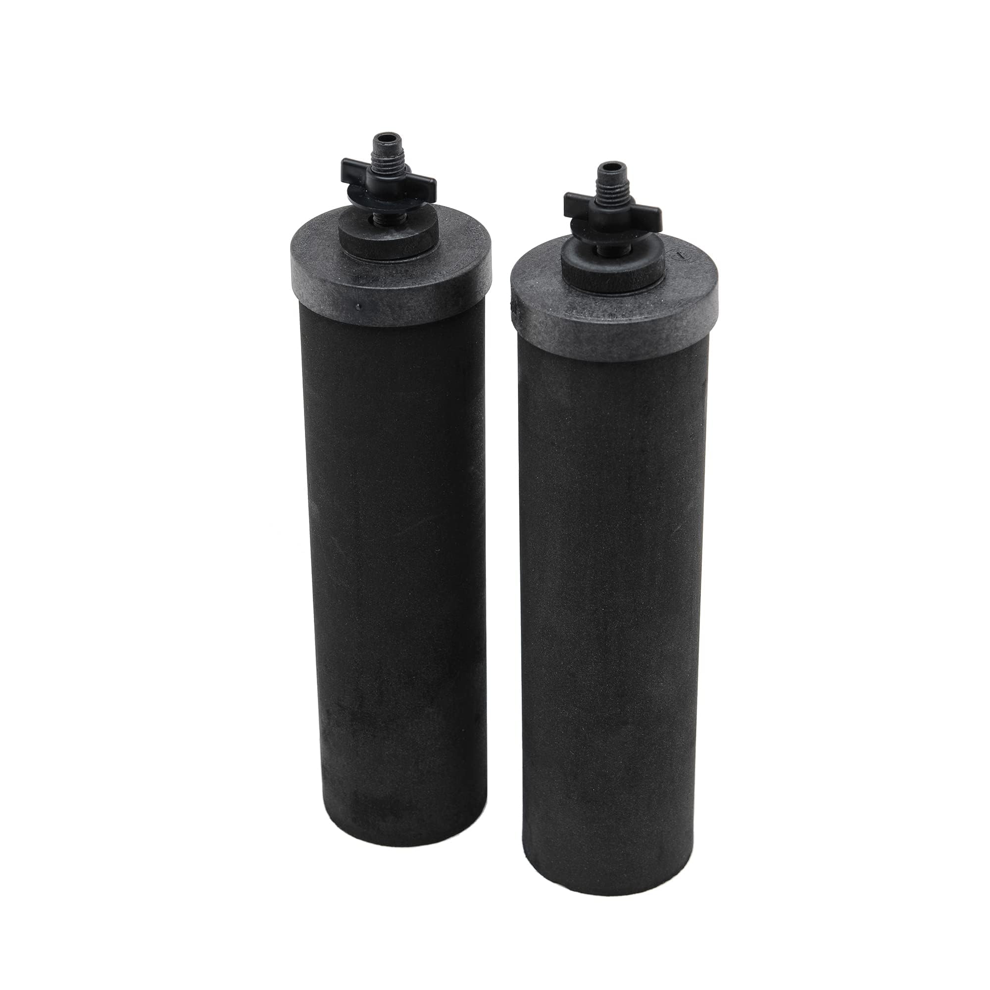 Berkey BT2X2-BB Système de filtre à eau en acier inoxydable avec 2 éléments filtres noirs, 1.5gal