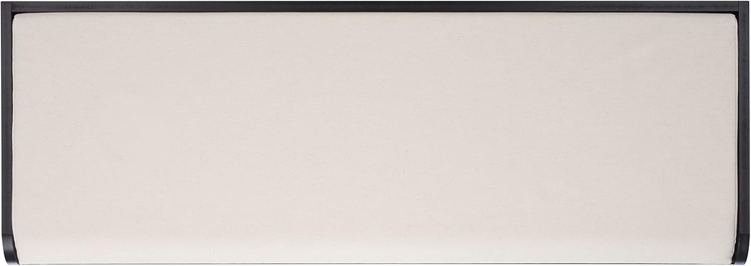 SAFAVIEH Home Collection – Briar 3-Drawer Upholstered Storage Bench, Farmhouse Entryway Accent Bench with Cushion Top, Black Frame & Greige Drawer Fronts (BCH5700E)