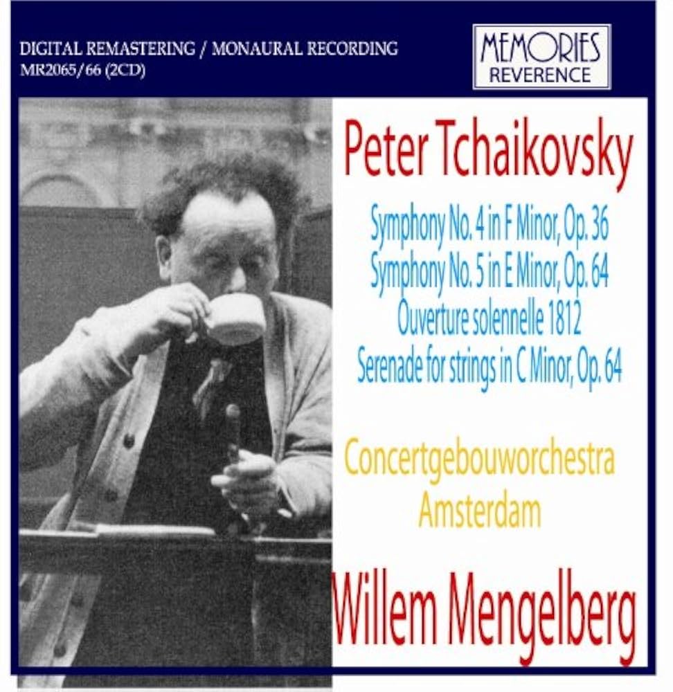 Amazon.co.jp: チャイコフスキー 交響曲第4.5番 メンゲルベルク