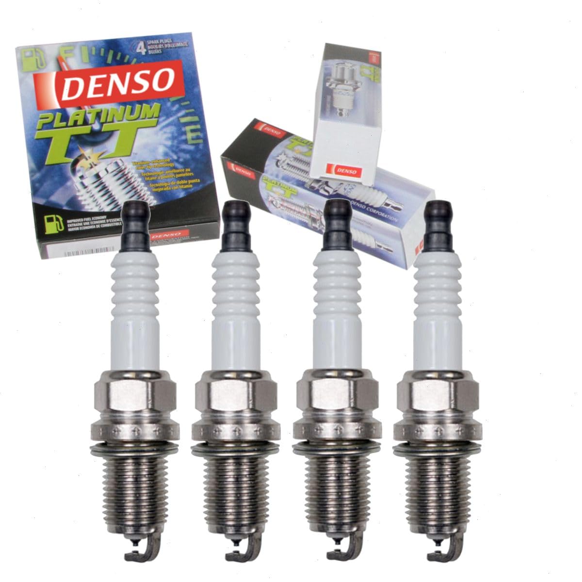 4 pc DENSO Platinum TT Spark Plugs