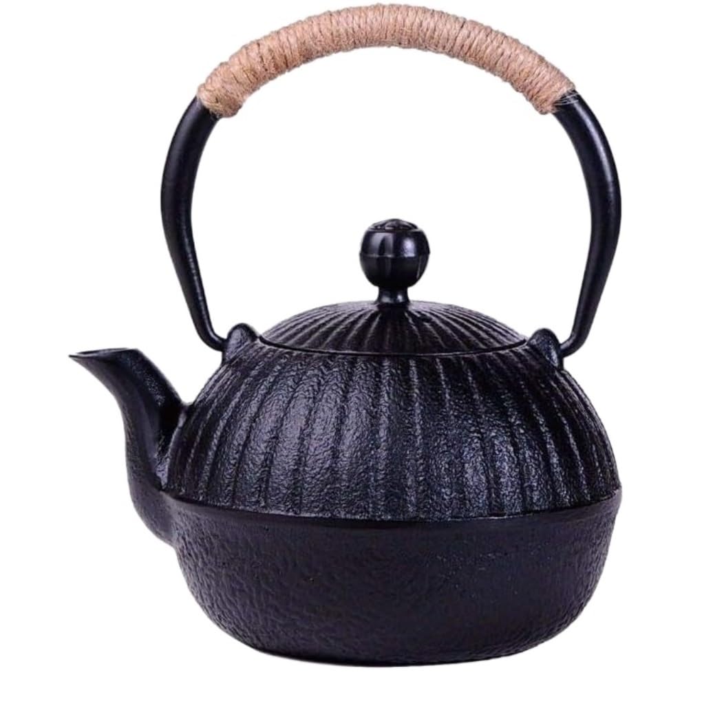 Tetera Japonesa Tetera Hierro Fundido Tetera Japonesa De Hierro Fundido, Tetera, Tetera De 550ML, Teteras Para Cocina Casera Hervidor de Hierro Fundido Tetera de Hierro