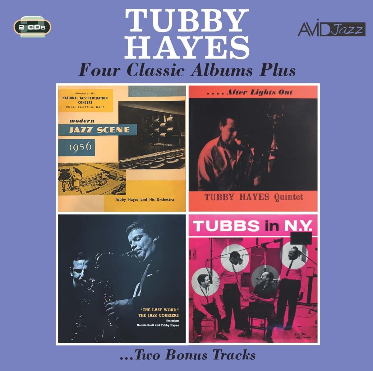 Tubby Hayes - Four Classic Albums Plus (Avid Jazz) 2CD Album