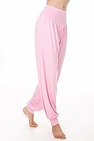 Vista 14 de Pantalones de algodón para mujer, elásticos, suaves, para yoga, deportes Gris