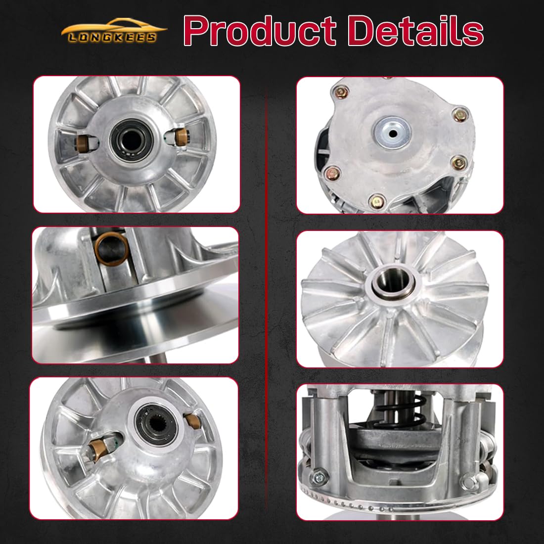 Caltric Primary Drive Clutch Kit For Polaris Ranger 900 XP 2013-2014 - Complete Replacement Set