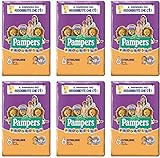 6 x pampers pannol.b.progressi extralarge taglia '6' 16+kg 18 pz