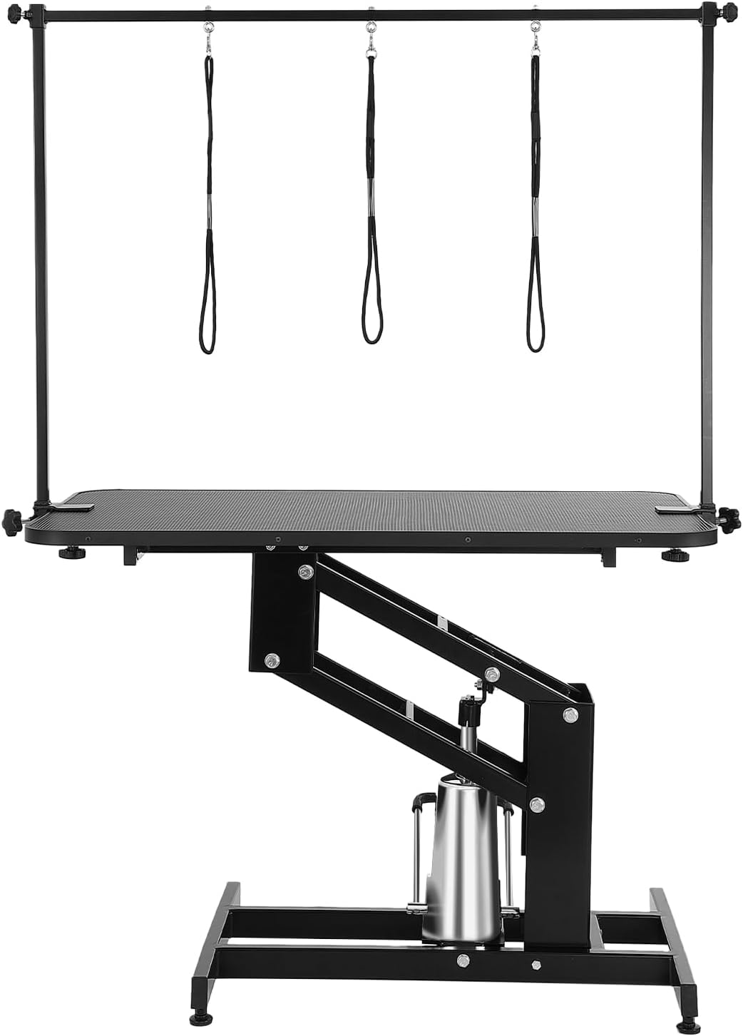 VEVOR 43" Hydraulic Pet Grooming Table, Heavy Duty Dog Grooming Arm for
