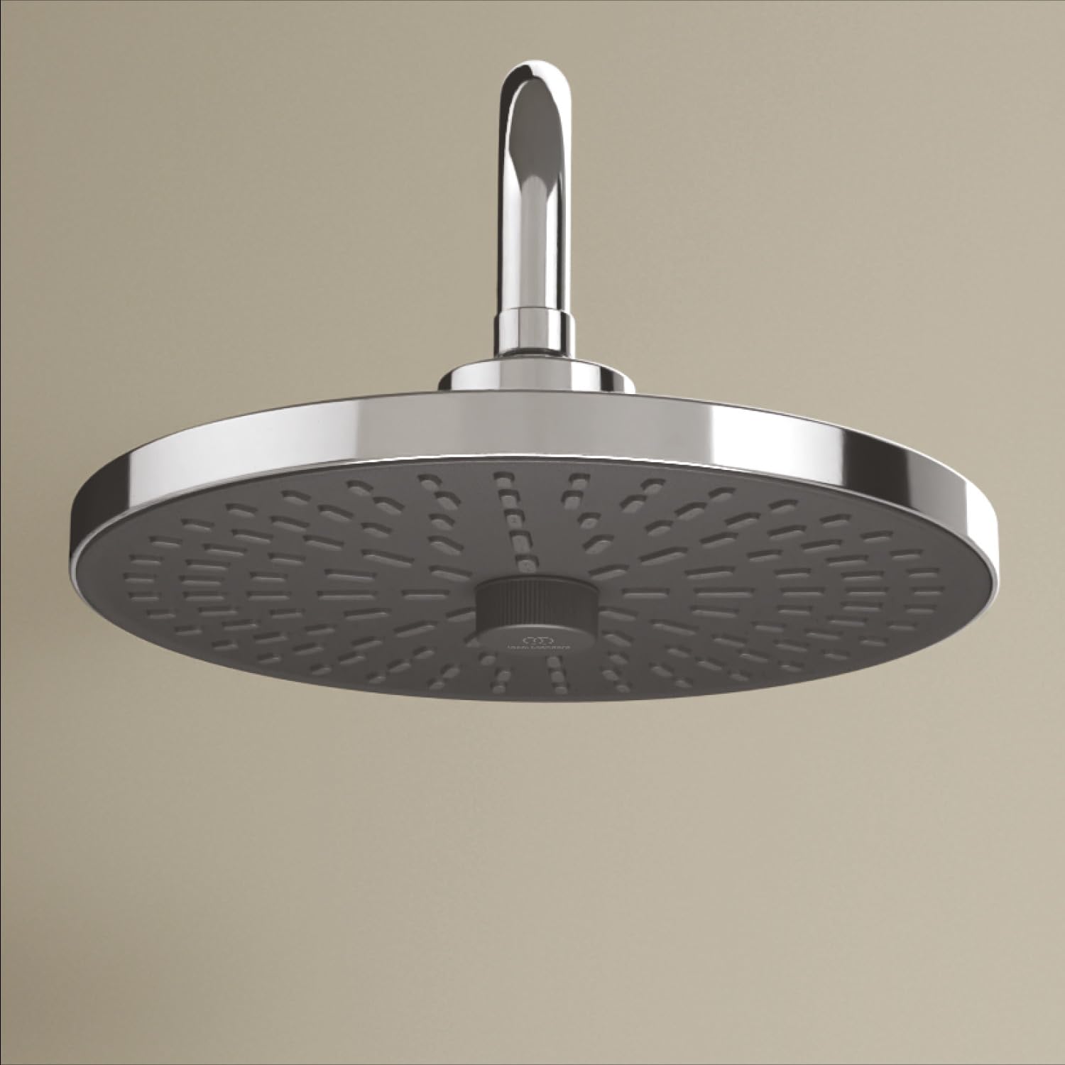 Ideal Standard Idealrain Alu+ Kit doccia, con due tipi di getto selezionabili tramite commutatore rotante, doccia a pioggia a risparmio idrico con ugelli EasyClean – Cromo (260x91x260 mm)