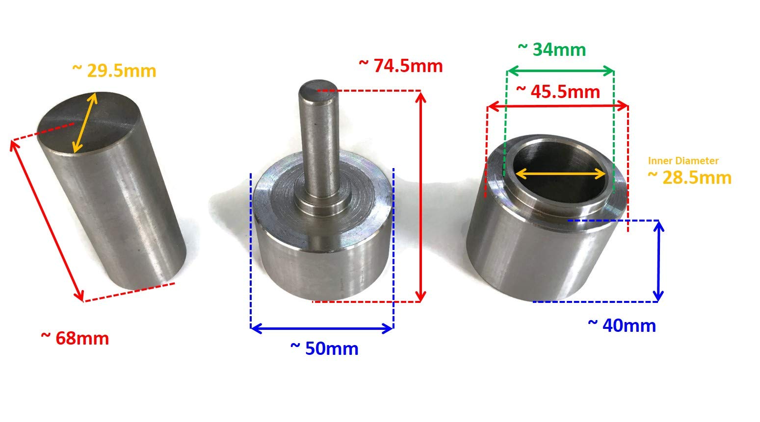 Kit de herramientas para bush de hélice y motor de hélice para barco compatible con motor Suzuki fuera borda DT DF 8HP 9.9HP 15HP 20HP 2/4HP
