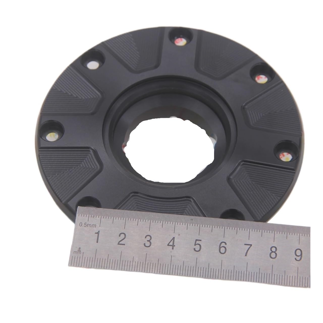 Tappo Serbatoio Carburante Moto Tappo Serbatoio Carburante Moto Copertura Benzina Per CB1000R 2008-2016 Protezione(Silver With L)