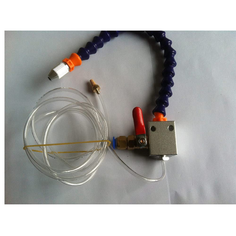 Mist Coolant Lubrication Spray System for 8mm Air Pipe CNC Lathe Milling Drill