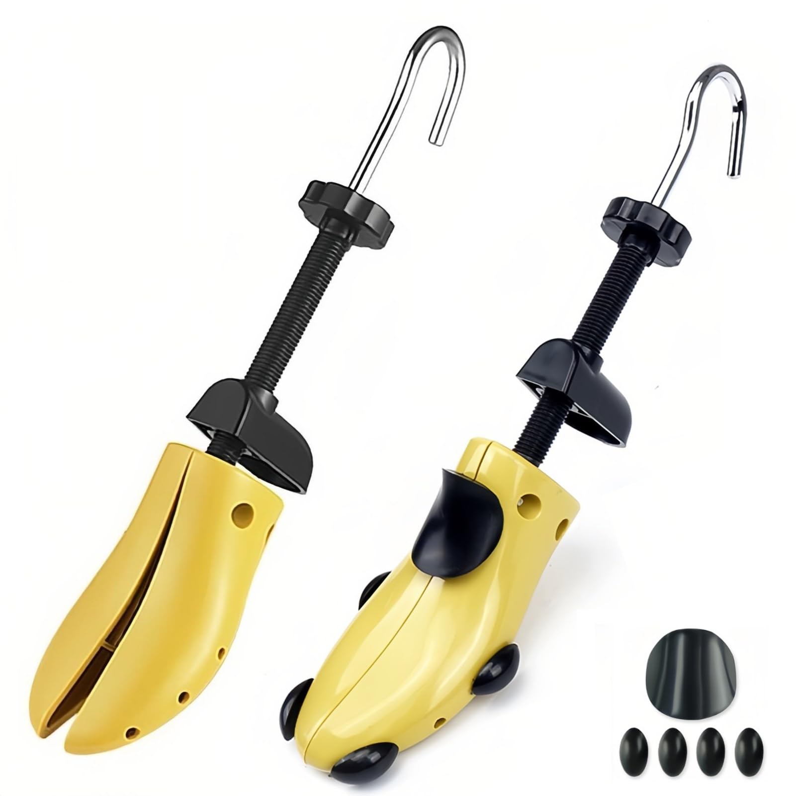 Enajucy Shoes Stretcher For Women Men - Boots Tree Adjustable Length & Width, For Flat Shoes, Sneakers And Sandals Stretching