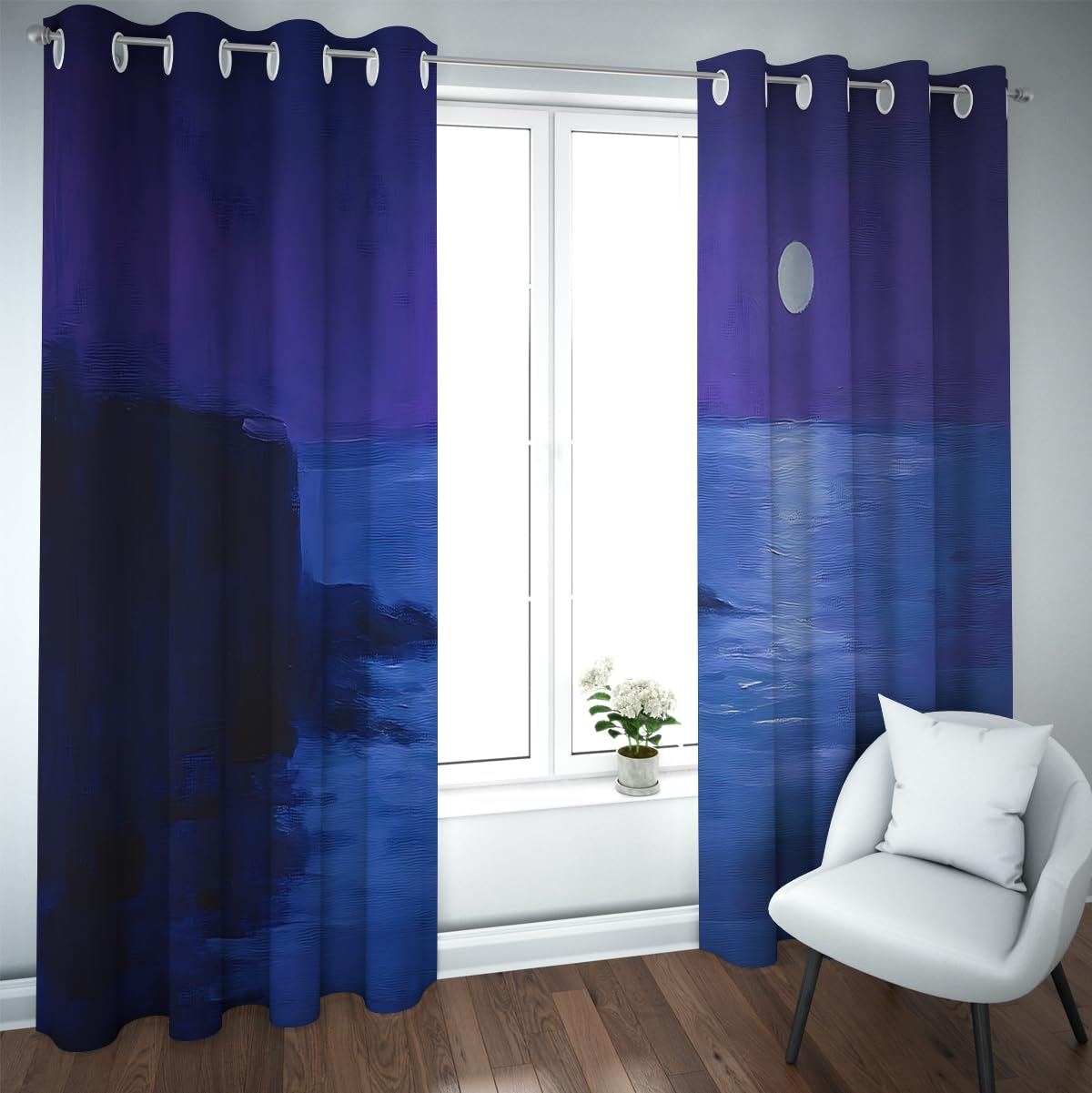 Rideaux occultants Ocean Cliff | Isolation thermique premium pour chambre