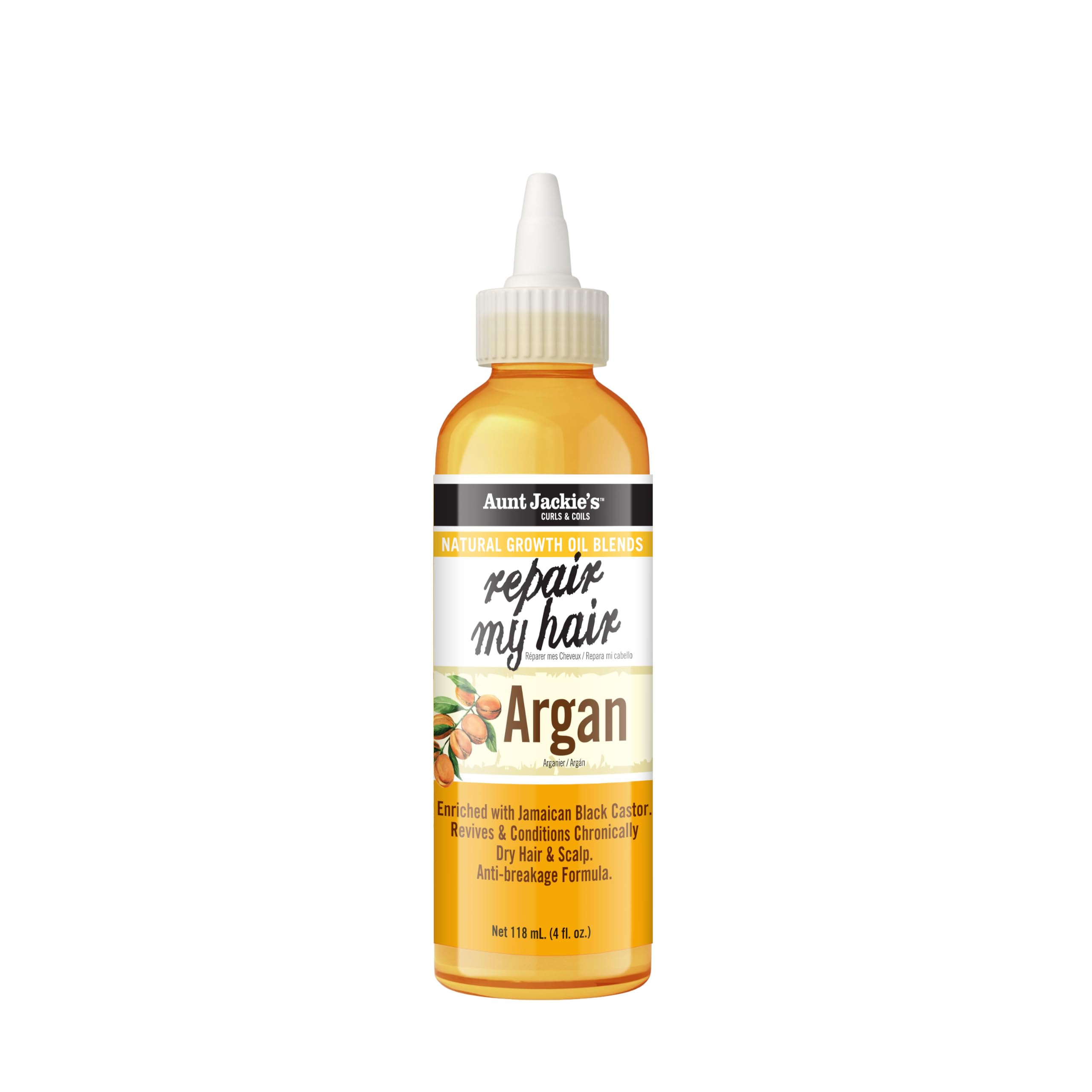AUNT JACKI'S Mend My Hair Argan Oil, 118 ml