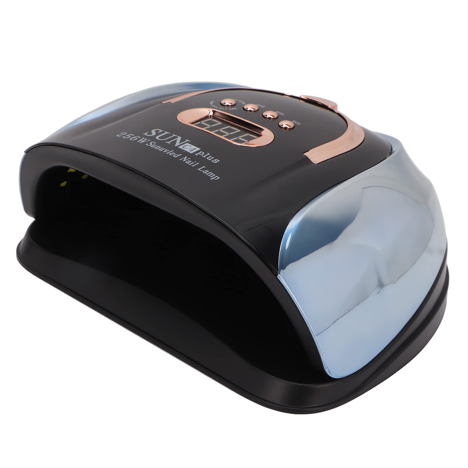 Nail Gel Curing Light, Magnetic Adsorption 57 Light Chips Detachable Bottom Nail Polish Curing Lamp for Hands (US Plug)