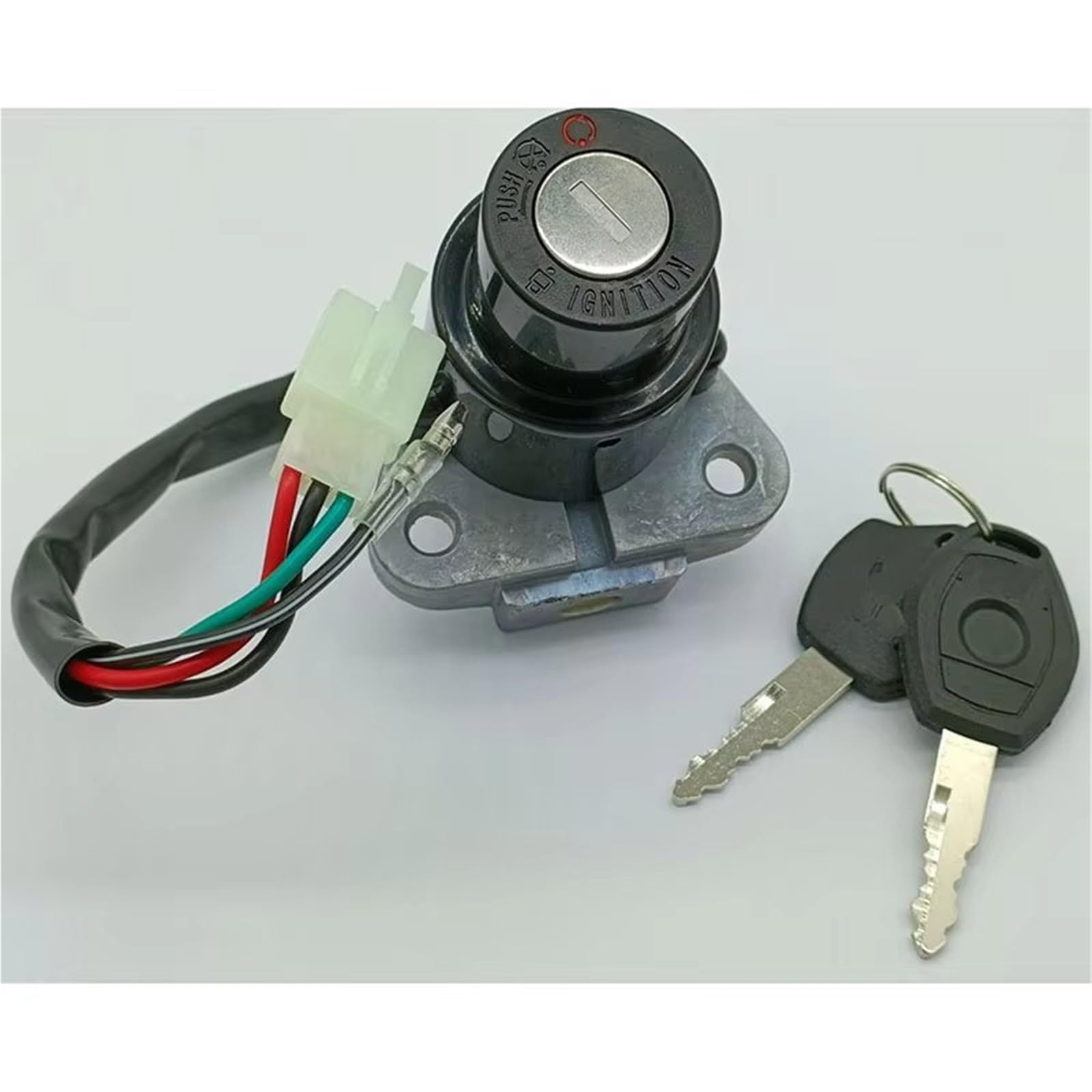 Interrupteur D'allumage Serrure Pour XT600Z Pour Tenere 1VJ 1986-1987 FJ600 USA 1984-1988 FJ1200 1986-90 FZ750 1985-1986 FZ750 Clé Verrouillage Contacteur D'allumage