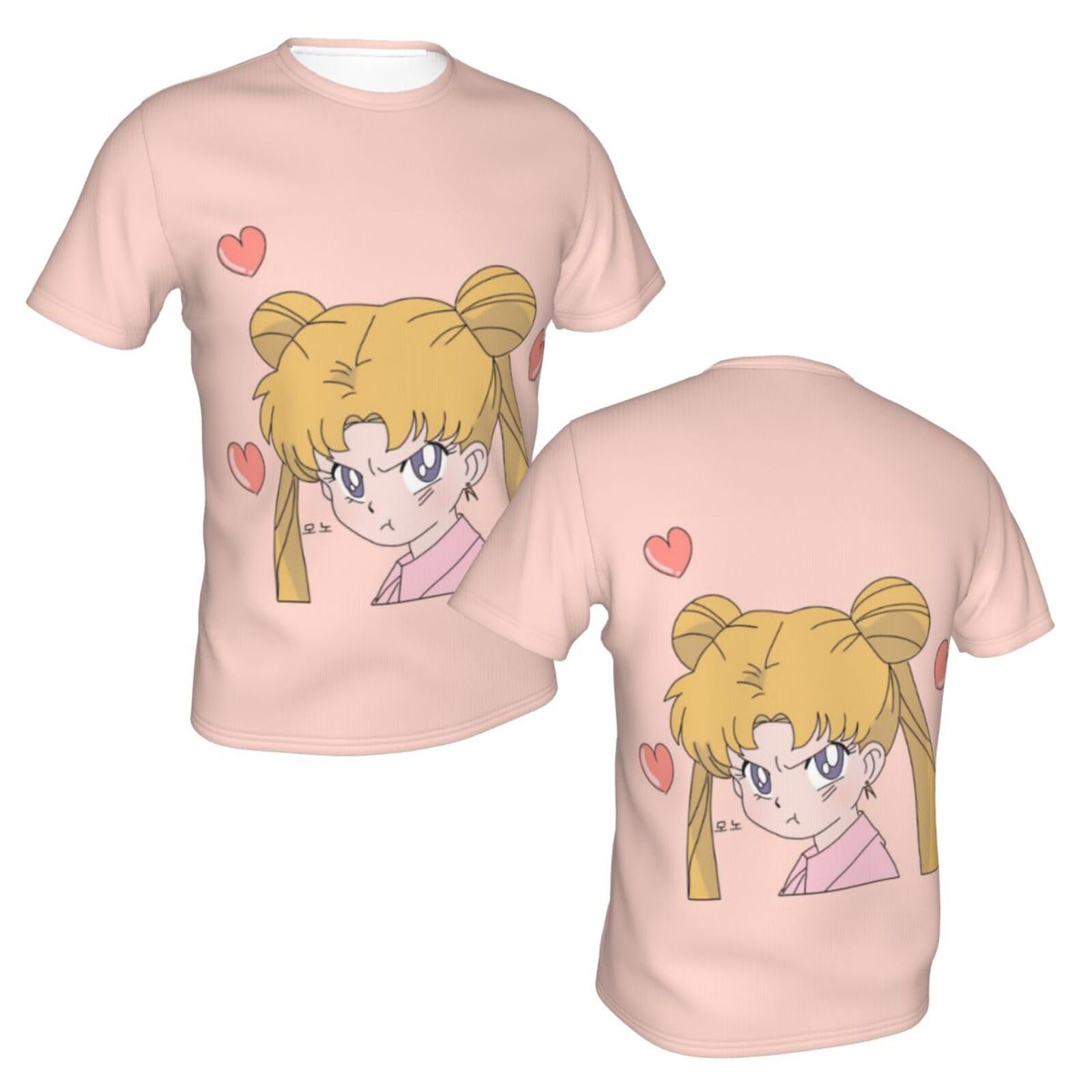 Amazon.co.jp: メンズ Tシャツ 美少女戦士セーラームーン 夏服 大きい