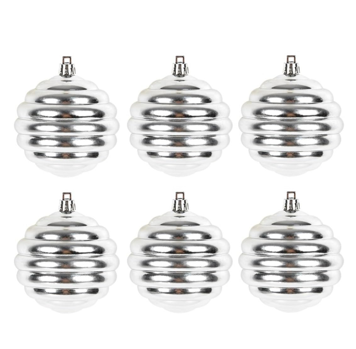 Bombki Choinkowe 6 Szt. Ozdoby Świąteczne W Kształcie Kulek Nietłukące Się Dekoracje Świąteczne Duże Wiszące Kule Na Choinkę Bombki Ozdoby (Color : B-3.14inch)