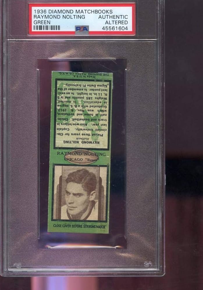 Vintage Football Card - Collectibles of the Year