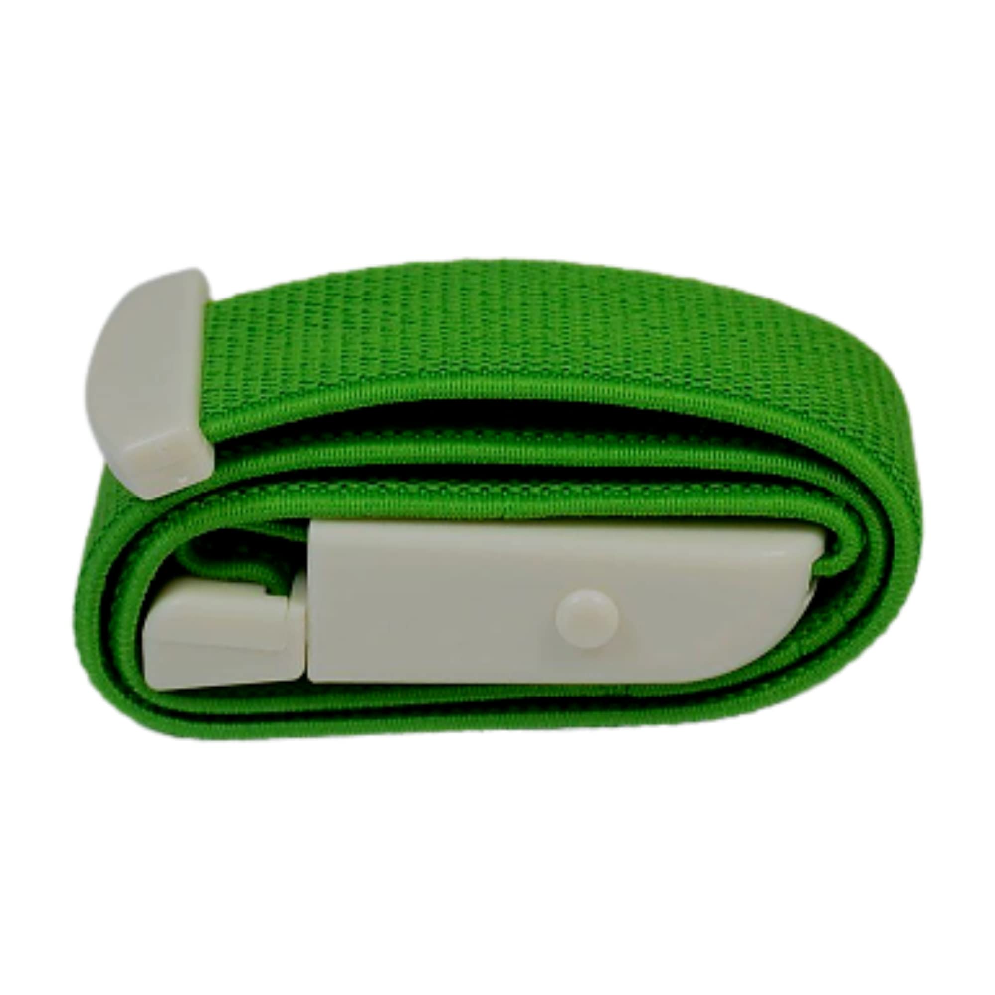 Niscomed Heavy Duty Never Out Elastic Tourniquet Band (Dark Green, Elastic)