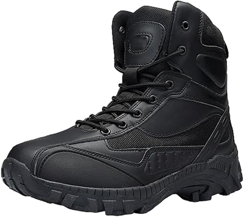 Miniatura 1 de Kervaky Botas tácticas militares para hombre, botas de trabajo, botas de desierto, botas duras, botas de senderismo, botas de combate, botas
