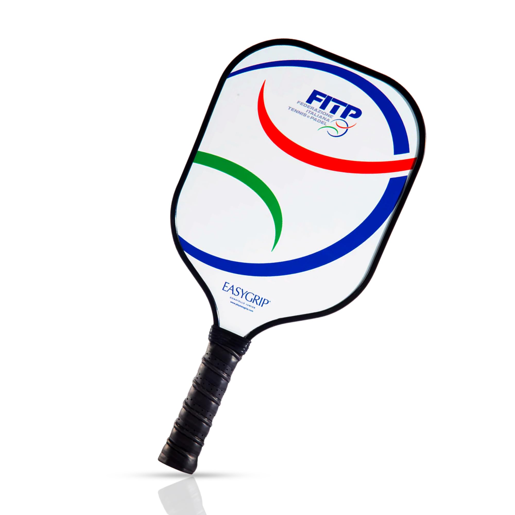 EasyGrip Rakieta Pickleball Junior FITP - lekka i poręczna rakieta - płaska z włókna szklanego i węglowego - idealna dla dzieci i młodzieży, oficjalny design FITP