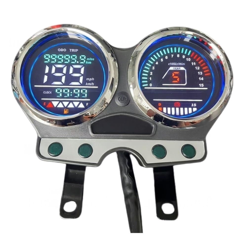 Moto velocímetro Digital para motocicleta, velocímetro LED