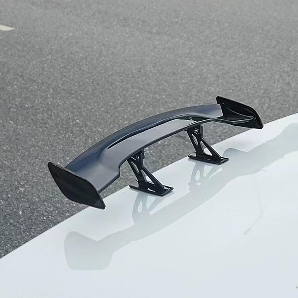Aileron arrière de Voiture – Aileron de Queue Portable | Aileron de | voiture | Décoration de texture en fibre de carbone | Aileron arrière de voiture GT Wing en fibre de carbone
