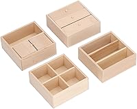 Vista 6 de Juego de 4 gabinetes de casa de muñecas de 1/12, diseño simple, práctico y realista en miniatura, casa de muñecas