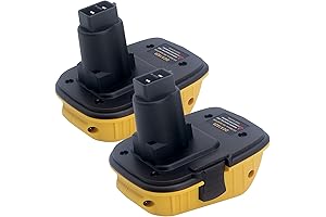 2-Packs Professional DCA1820 Dewalt Replacement Battery Adapters