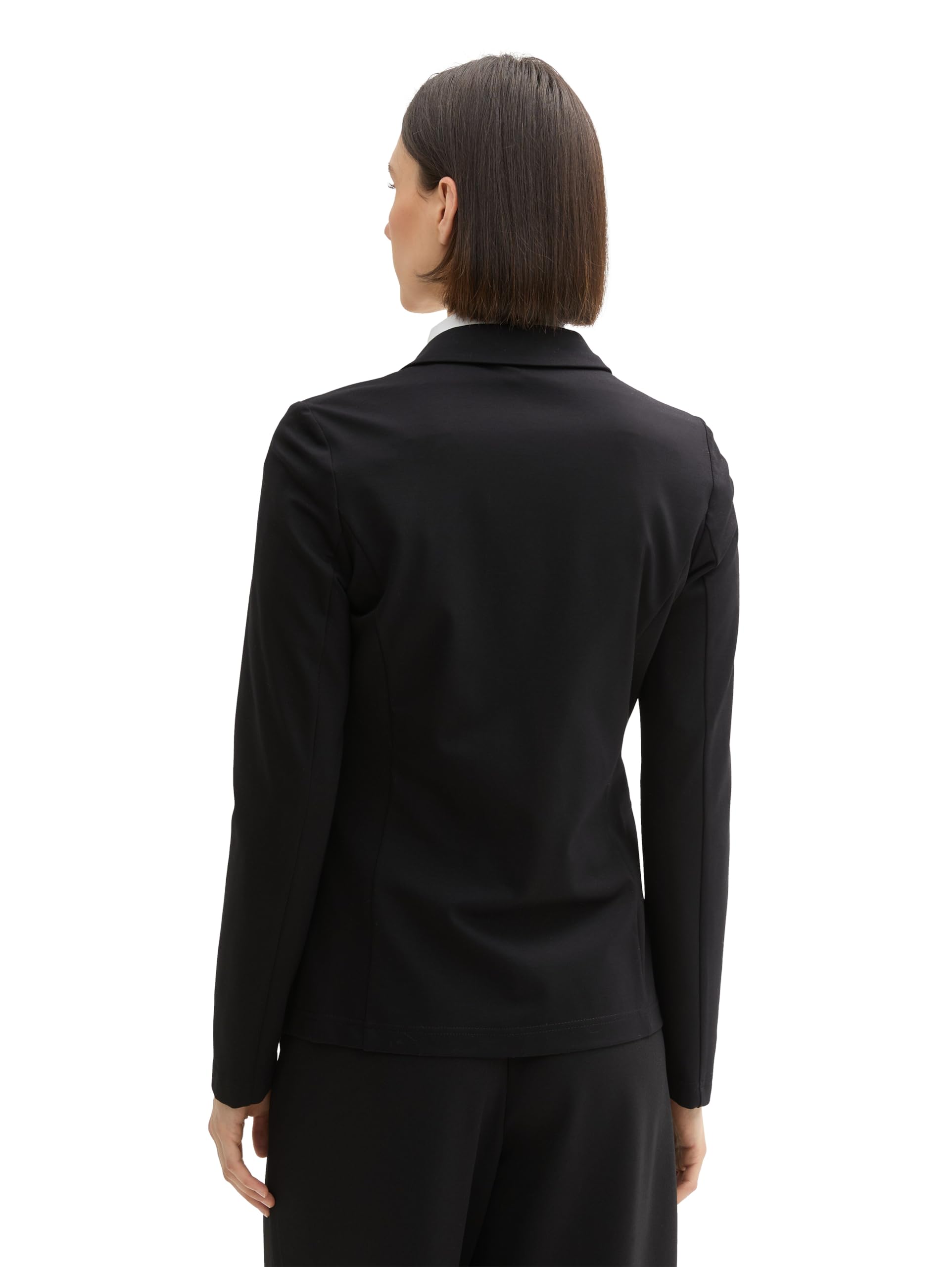 Tom Tailor Damen 1043874 Jersey Blazer mit Stretch-Anteil