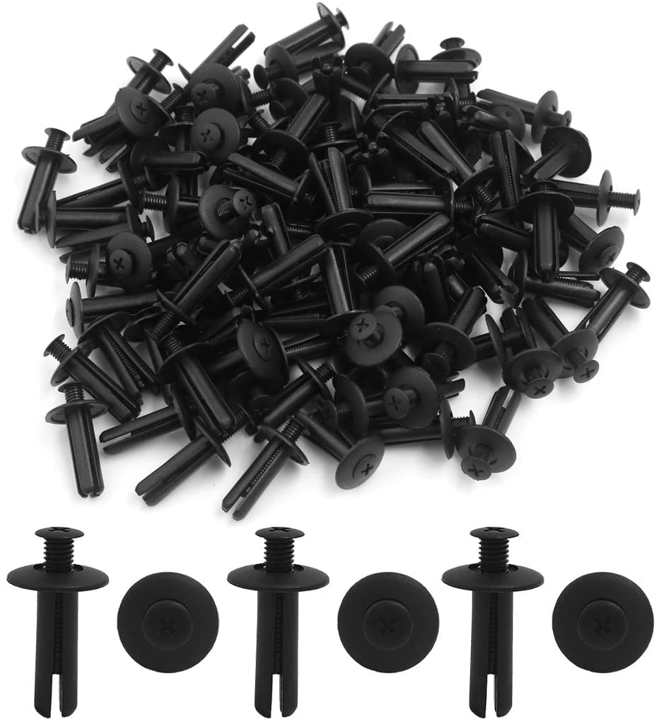 Rivetti In Plastica Per Auto Rivetti Plastica 8mm Paraurti 100 Clip rivetti-in-plastica-per-auto-rivetti-plastica-8mm-paraurti-100-clip
