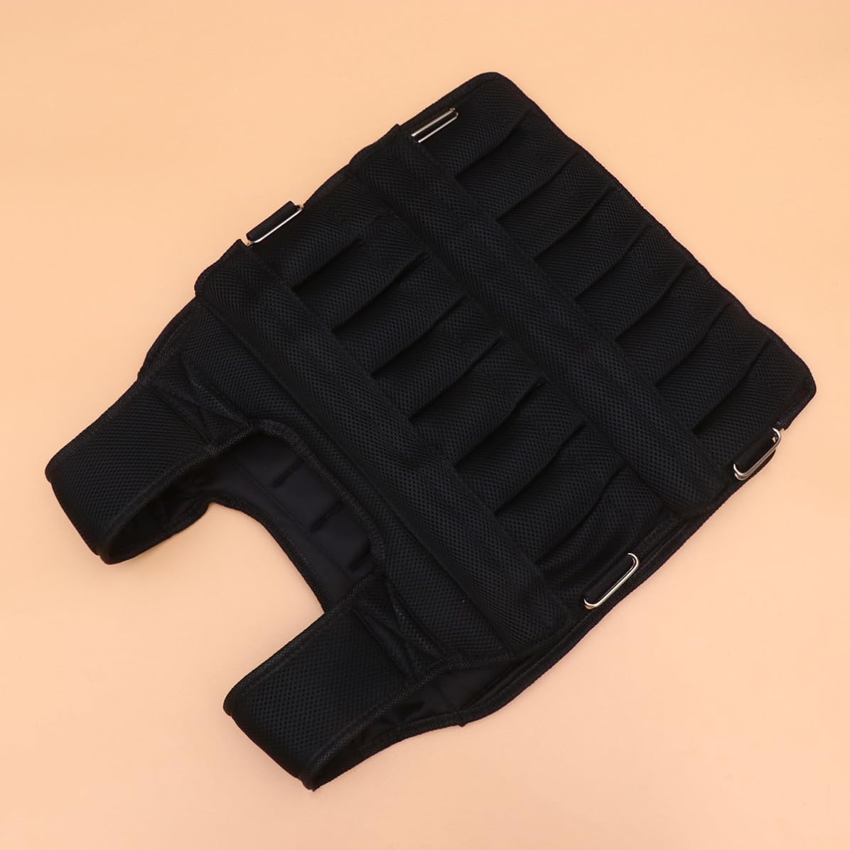 Ciieeo Chaleco Lastrado Deportivo Ajustable para Correr y Entrenar, Prenda sin Mangas de Algodón y Malla, Capacidad de 35kg y Diseño Antideslizante