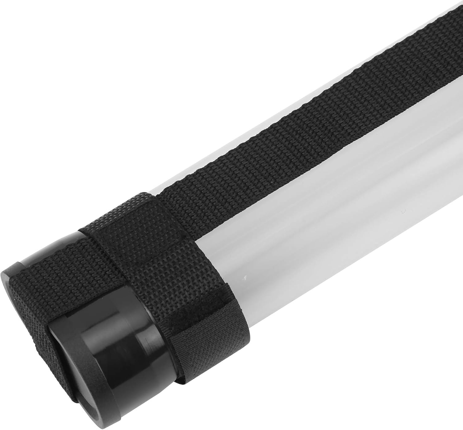 Alomejor 81CM Billiard Stick Plastic Tube Holder Lightweight Carrying BoxCover for 1/2 Pool, Convenient Operation, Suitable for All PlayersTransparent