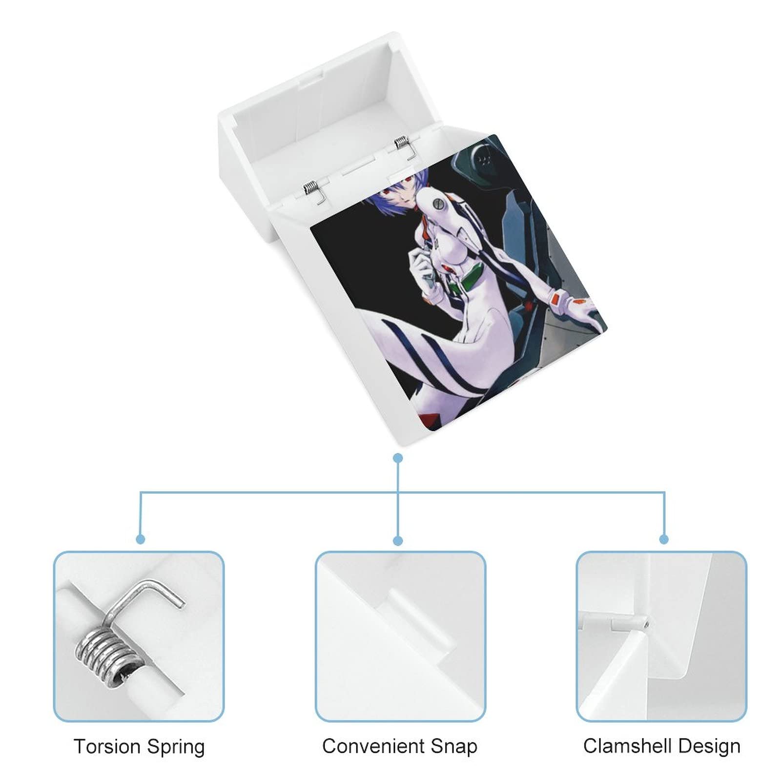 【希少•レア】エヴァンゲリオン　アスカ　綾波レイ　タバコ入れ 希少•レア】エヴァンゲリオン アスカ 綾波レイ タバコ入れ
